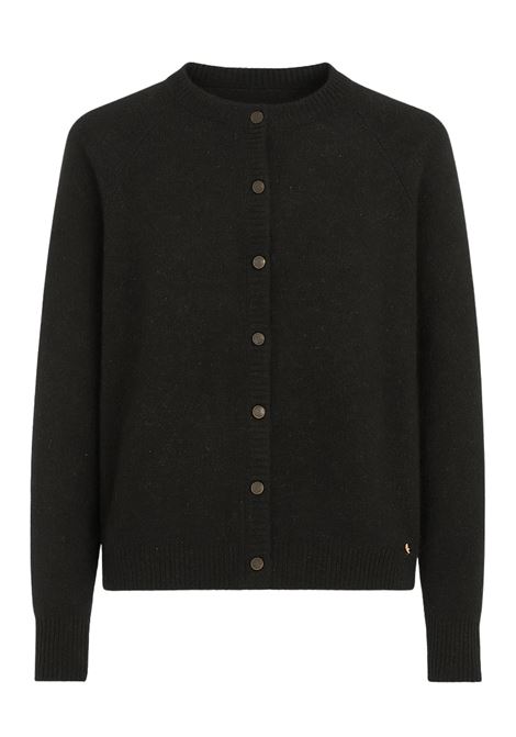 Des Petits Hauts Binette Noir Kid Mohair and Silk Cardigan Des Petits Hauts |  | 1H250083NOIR